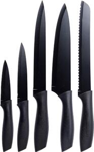 Noże kuchenne ze stali nierdzewnej, 5 sztuk