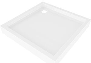 Mexen Flow+ brodzik kwadratowy 70 x 70 cm, biały połysk - 46S107070H