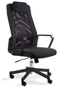 Krzesło biurowe obrotowe Fox czarny/czarny