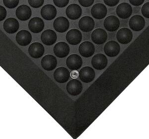 Mata antystatyczna ESD robocza o bąbelkowej powierzchni, uziemienie, 0,6 x 0,9 m
