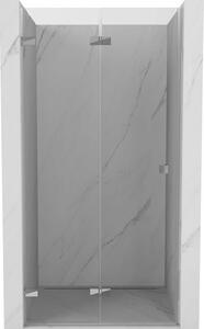 Mexen Lunar-F drzwi prysznicowe składane lewe 65 cm, transparent, chrom - 836-065-000-01-00-L