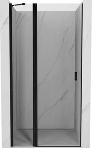 Mexen Mist drzwi prysznicowe uchylne 95 cm, transparent, czarne - 8A4-095-000-70-00