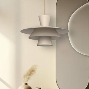 Lampa wisząca Plato Luminex, możliwość ściemniania, kremowy / amber, salon / jadalnia, metal, nowoczesny