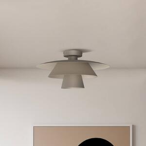 Lampa sufitowa Plato Luminex, możliwość ściemniania, kremowy / amber, salon / jadalnia, metal, nowoczesny