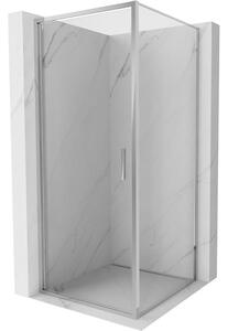 Mexen Exo kabina prysznicowa uchylna 85 x 85 cm, transparent, chrom - 817-085-085-01-00