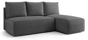 Ciemnoszary narożnik rozkładany z pojemnikiem D8-D88