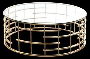 Stolik kawowy okrągły san FRANCISCO 110x42 cm mantecodesign