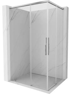 Mexen Rox Duo kabina prysznicowa rozsuwana 110 x 80 cm, transparent, chrom - 8C2D-110-080-01-00