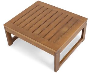Drewniany narożnik ogrodowy XXL MALTA 6-osobowy +stoliki - brąz/szary