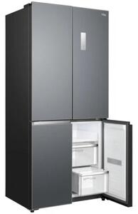 Lodówka TCL AI RC521CXE0 Side by Side No Frost 190cm Inox
