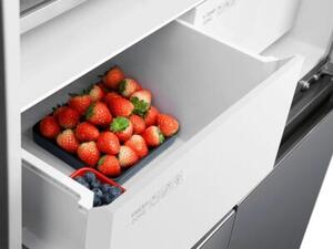 Lodówka TCL AI RC521CXE0 Side by Side No Frost 190cm Inox