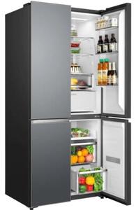 Lodówka TCL AI RC521CXE0 Side by Side No Frost 190cm Inox