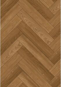 Mexen Overland Park panele winylowe jodełka 570 x 95 mm LVT Dryback 2,5 mm, podkład 4 V-Fuga, Jatoba - F1487-0570-095-255-4V1-01
