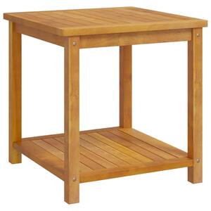 Stolik boczny z litego drewna akacjowego, 45 x 45 x 45 cm