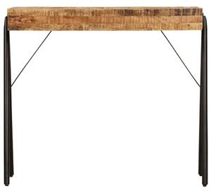 Stolik typu konsola z litego drewna mango, 80 x 40 x 75 cm