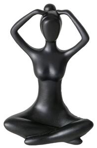 Figurka dekoracyjna Joga, kobieta, 10 cm