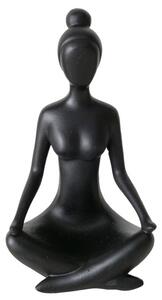 Figurka dekoracyjna Joga, kobieta, 10 cm