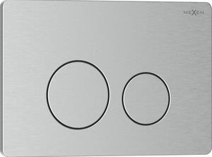 Mexen Tex 06 przycisk spłukujący stal nierdzewna, inox - 6106-10