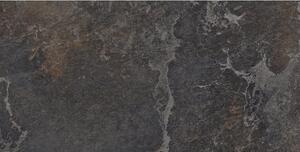 Mexen Blaze Nero gres szkliwiony rekt. G1, płytka podłogowo-ścienna 120 x 60 cm, carving - TL420-120-060-01