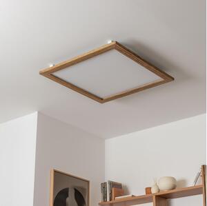 Eglo Eglo - LED Panel natynkowy SALOBRENA-RW WOOD LED/34W/230V 2700/4000K brązowy EG96897C
