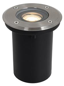 Zewnetrzna Nowoczesny reflektor zewnętrzny gruntowy stalowy 35 mm regulowany IP65 - Delux Oswietlenie zewnetrzne