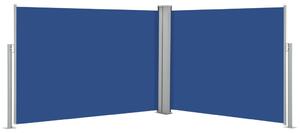 Zwijana markiza boczna, niebieska, 100 x 1000 cm