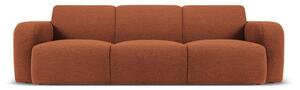 Brązowa sofa z materiału bouclé 235 cm Molino – Micadoni Home