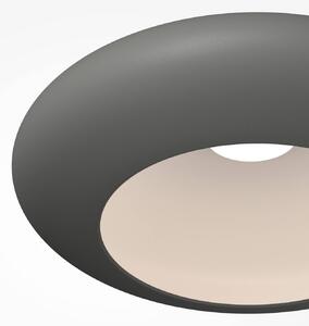 Maytoni Lampa sufitowa Aros, aluminiowy / szary / cynkowy, salon / jadalnia, aluminium