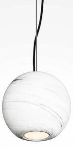 Maytoni Lampa wisząca BASIC TEXTURE, możliwość ściemniania, biały / opal, salon / jadalnia, kamień, nowoczesny