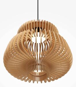 Maytoni Lampa wisząca Namiki, jasne drewno, salon / jadalnia, drewno, nowoczesny