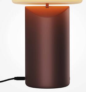 Maytoni Lampa stołowa Topo, możliwość ściemniania, czerwony, salon / jadalnia, metal, nowoczesny