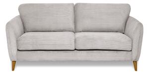 Jasnoszara sztruksowa sofa 170 cm Paris – Scandic