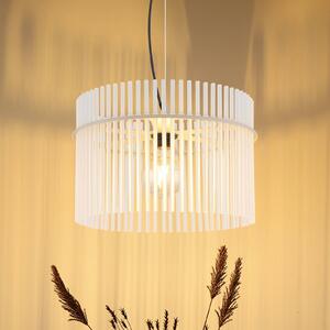 Globo Lampa wisząca Gorley, możliwość ściemniania, biały / opal, salon / jadalnia, szkło