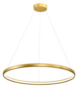 Lampa wisząca LED złota CARLO 80 cm