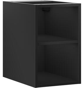 Mexen Box-A szafka otwarta z półką 30 cm, czarna mat - 91AX2-0300-470-0-71
