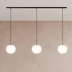 Casablanca Lampa wisząca Acai, możliwość ściemniania, biały / opal, salon / jadalnia, szkło