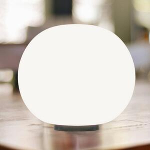 Casablanca Lampa stołowa Acai, biały / opal, salon / jadalnia, szkło