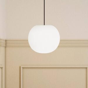 Casablanca Lampa wisząca Acai, możliwość ściemniania, biały / opal, salon / jadalnia, szkło