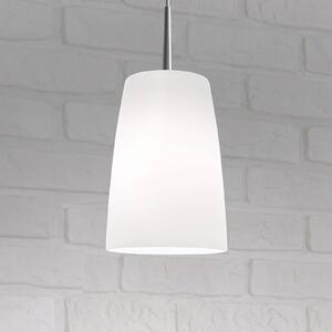 Casablanca Lampa wisząca Mesa, możliwość ściemniania, biały / opal, salon / jadalnia, szkło