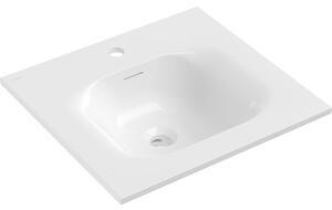 Mexen Vela umywalka wpuszczana w blat 51 x 46,5 cm, biała połysk - 25235000