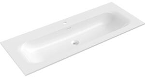 Mexen Vela umywalka wpuszczana w blat 121 x 46,5 cm, biała połysk - 25231200