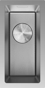 Mexen Trixo zlewozmywak stalowy 1-komorowy 230 x 440 mm, inox HC - 6411221000-01HC