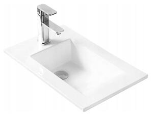 Mexen Alir umywalka wpuszczana w blat 34 x 55 cm, biała - 25503400