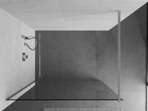 Mexen Kioto ścianka prysznicowa Walk-in 50 x 200 cm, transparent 8 mm, nikiel szczotkowany - 800-050-101-97-00