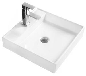 Mexen Blanca umywalka nablatowa 44 x 44 cm, biała - 21624400