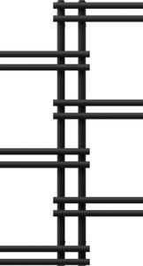 Mexen Jari grzejnik łazienkowy dekoracyjny 1005 x 550 mm, 339 W, czarny - W115-1005-550-00-70
