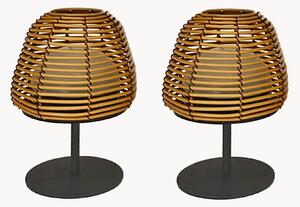Lampa stołowa LED z funkcją przyciemniania Twins, 2 szt