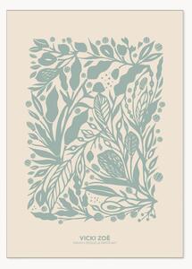 Plakat Soft Green Garden