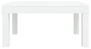 Leżak z poduszkami biały, pp