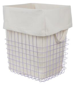 Fioletowy metalowo-tekstylny kosz na pranie 64 l Store-It – Mette Ditmer Denmark
